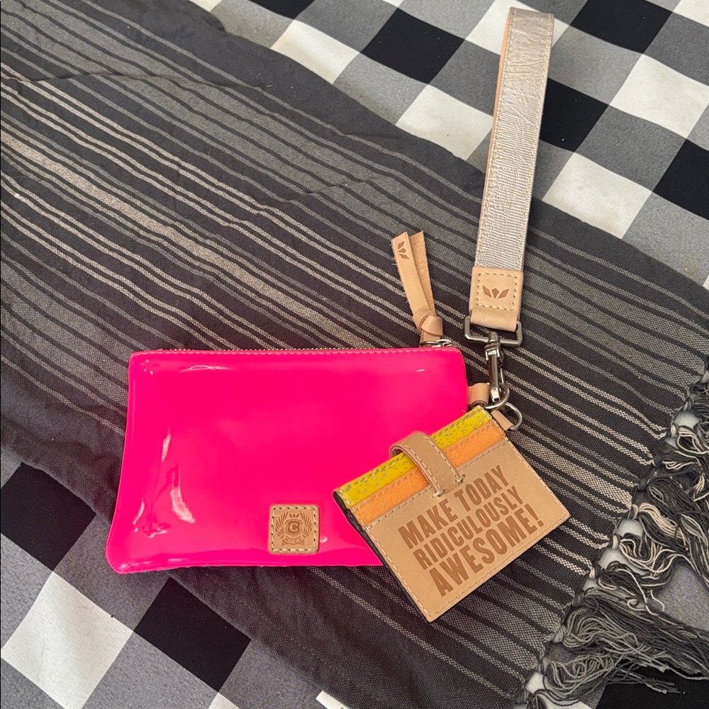 Consuela Wristlet and Card Holder Set - Picture 2 of 4